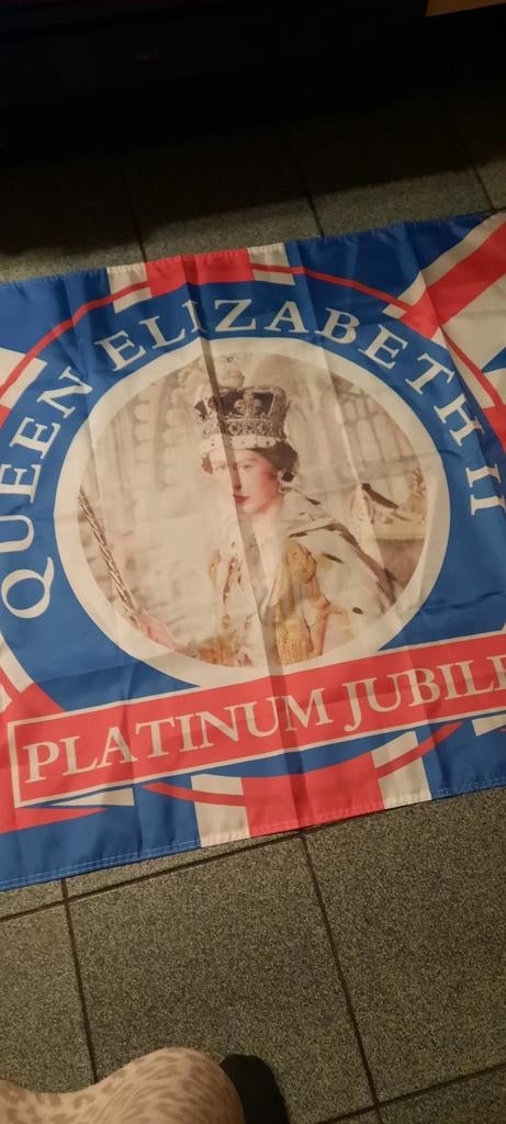 Queen elizabeth vlagq, Ophalen of Verzenden