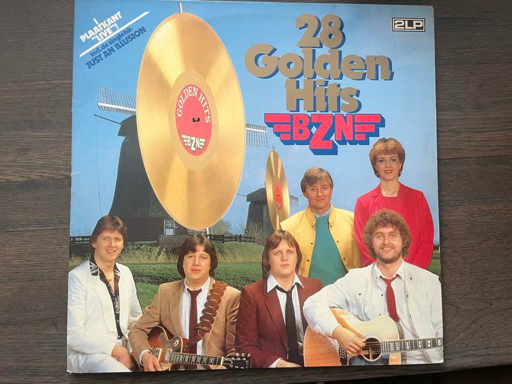 BZN - 28 Golden Hits Dubbel LP (1982), Ophalen of Verzenden, Gebruikt, 12 inch
