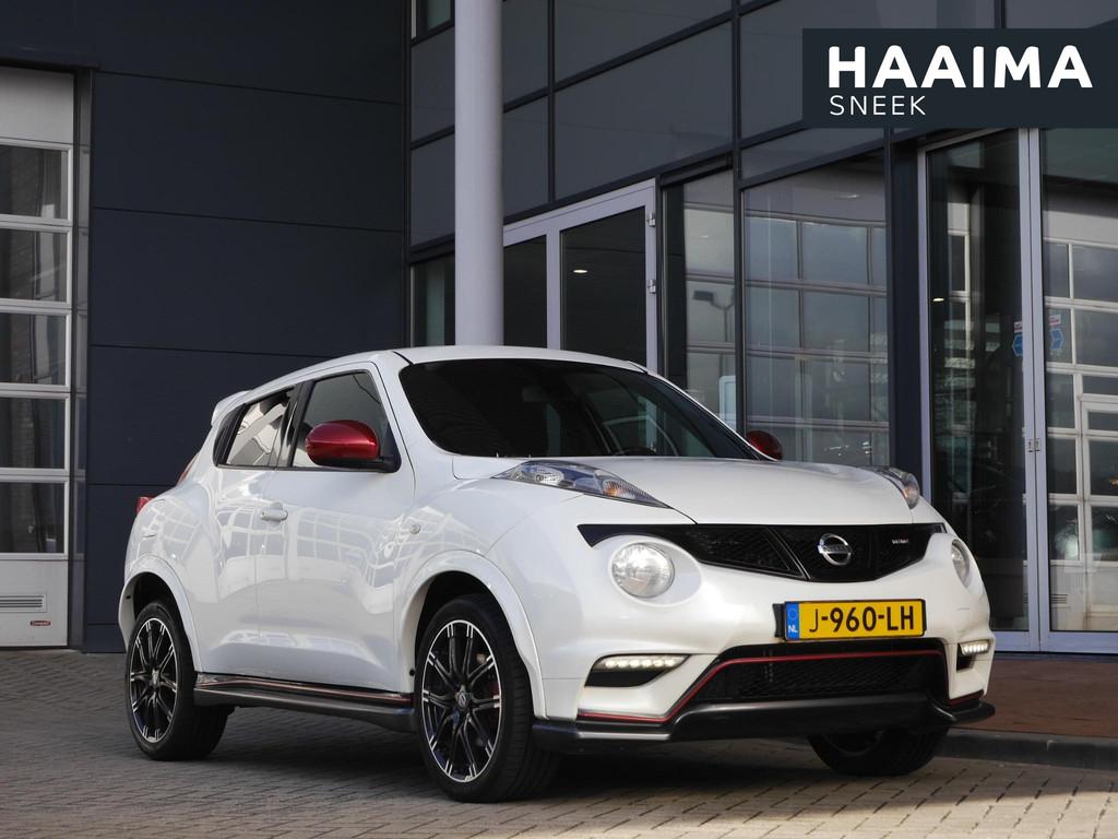 Nissan Juke 1.6 Turbo NISMO | 200 PK | Achteruitrijcamera |, Auto's, Nissan, 1618 cc, Gebruikt, 4 cilinders, Wit