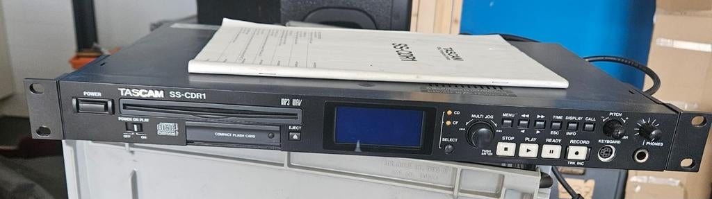 Tascam SS-CDR1 Solid State/CD Stereo Audio Recorder, Ophalen, Gebruikt, Overige merken