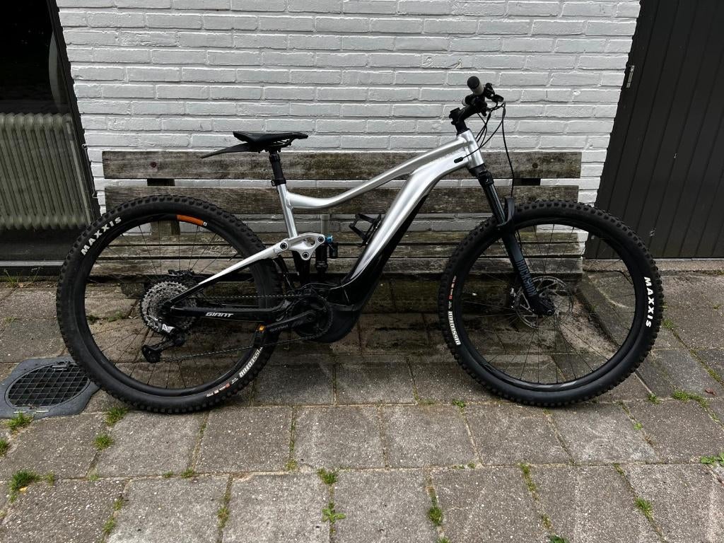 Giant Trance X E+ 2021 – Zilver/Grijs, Gebruikt, 57 cm of meer, Ophalen, Overige merken