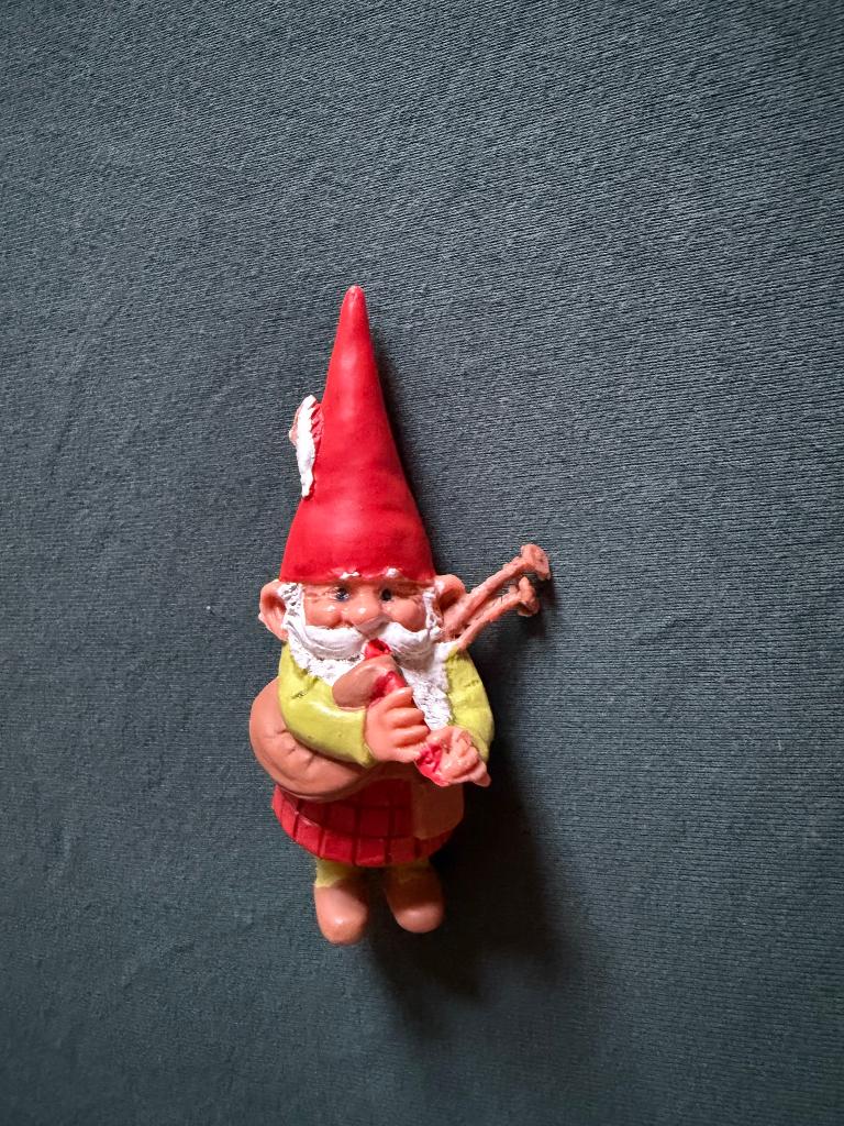 Poppetje David de Kabouter doedelzak, Verzamelen, Poppetjes en Figuurtjes, Ophalen of Verzenden, Zo goed als nieuw