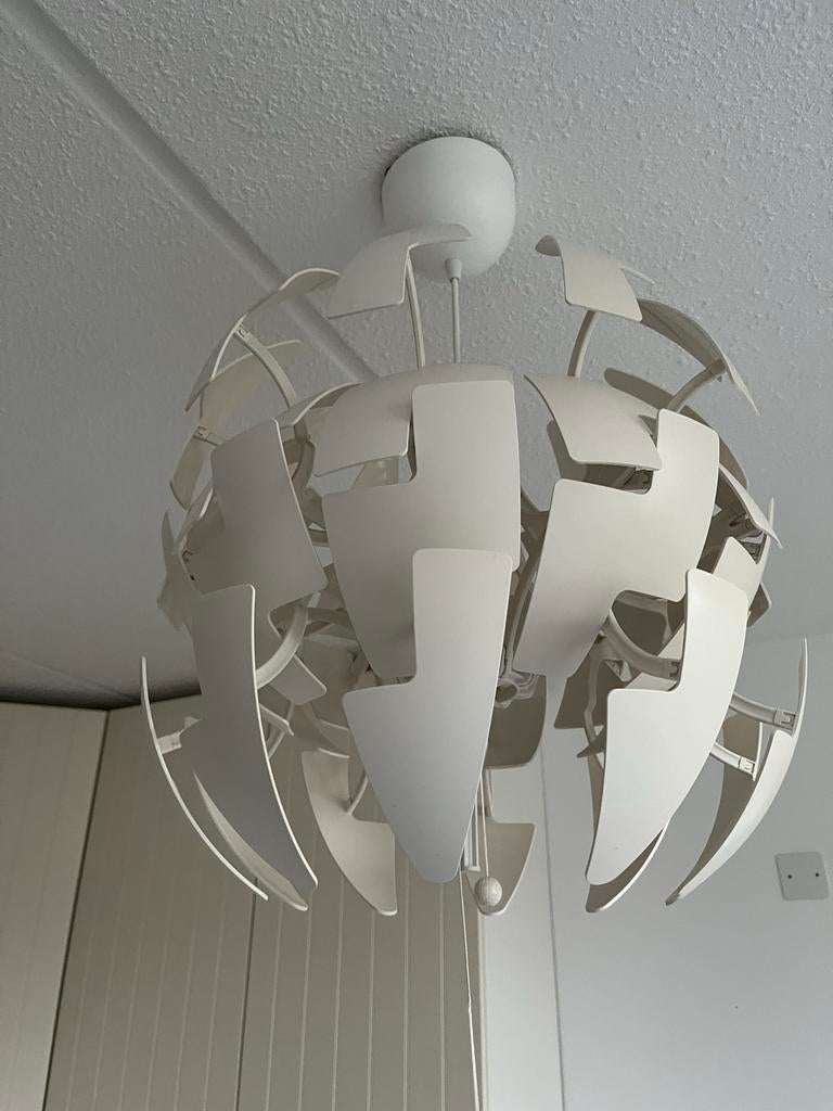 IKEA PS 2014 Hanglamp - Wit, Veranderlijke Vorm, Ophalen, Zo goed als nieuw, Kunststof, Minder dan 50 cm