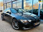 BMW 6-serie 630i High Executive/NAVI/MEMORY/LEDER!, Auto's, Achterwielaandrijving, Gebruikt, Zwart, 4 stoelen