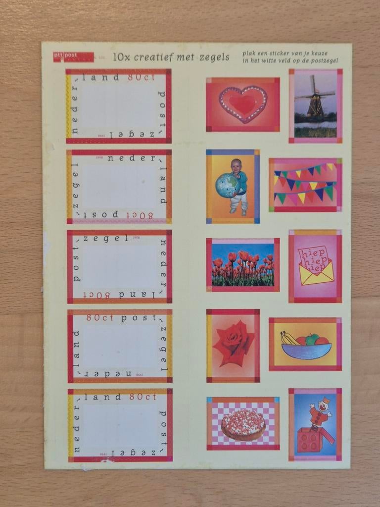 Nederland 1998 verrassingszegels, Postzegels en Munten, Postzegels | Nederland, Ophalen of Verzenden, Na 1940, Postfris