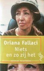 Oriana Fallaci: Niets en zo zij het, Ophalen of Verzenden, Zo goed als nieuw, Oriana Fallaci, Europa overig