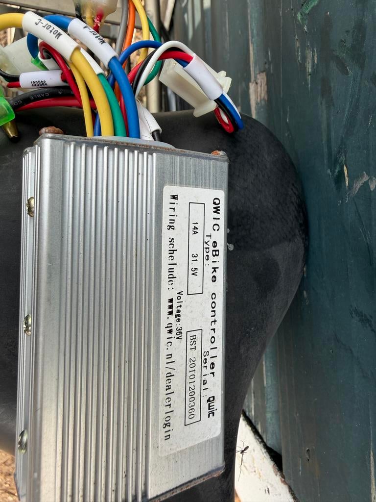 Qwic Trend controller - werkend gedemonteerd, Fietsen en Brommers, Fietsaccessoires | Fietscomputers, Gebruikt, Ophalen