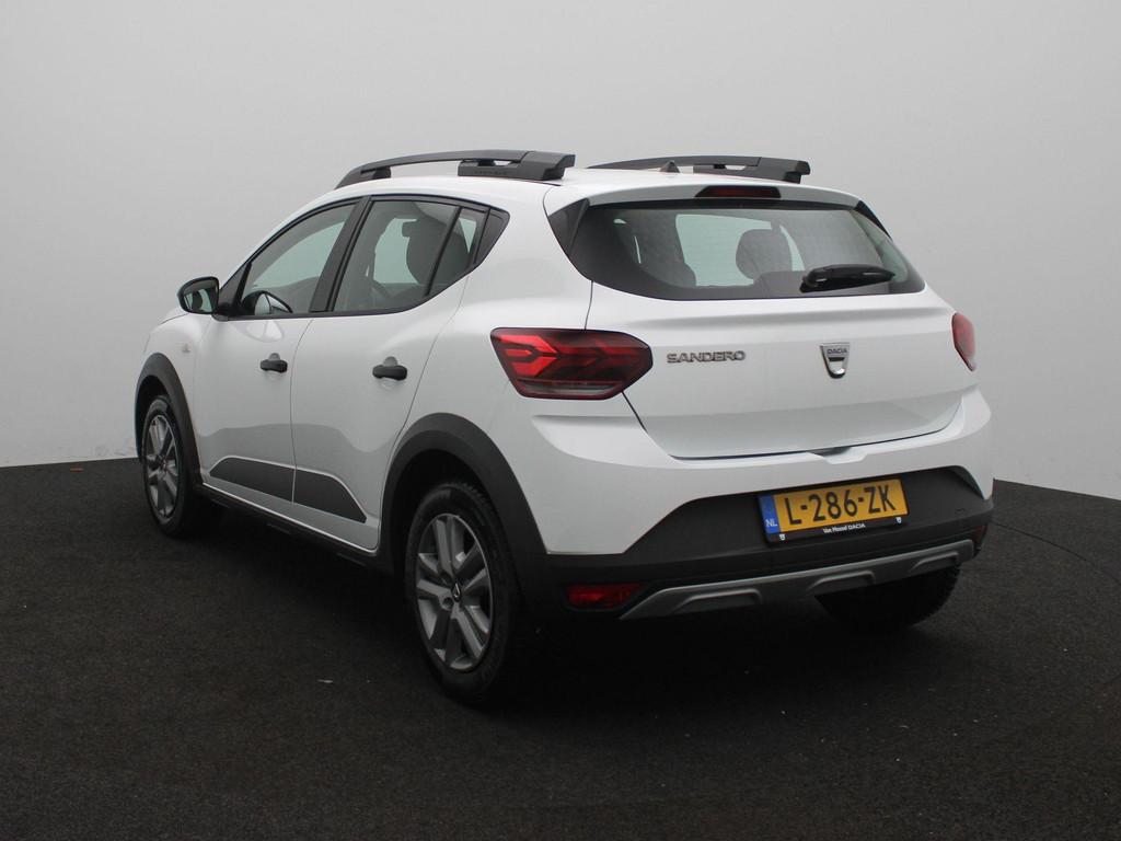 Dacia Sandero Stepway TCe 90 Essential | Airco | Media Contr, Auto's, Dacia, Voorwielaandrijving, Stof, Wit, Origineel Nederlands