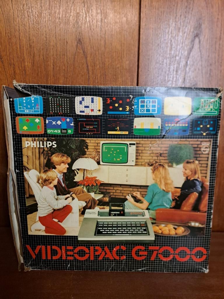 Videopac G7000 vintage spelcomputer, Ophalen of Verzenden