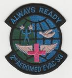 Embleem US Air Force - 2nd Aeromedical Evacuation Squadron, Verzenden, Luchtmacht, Amerika, Embleem of Badge
