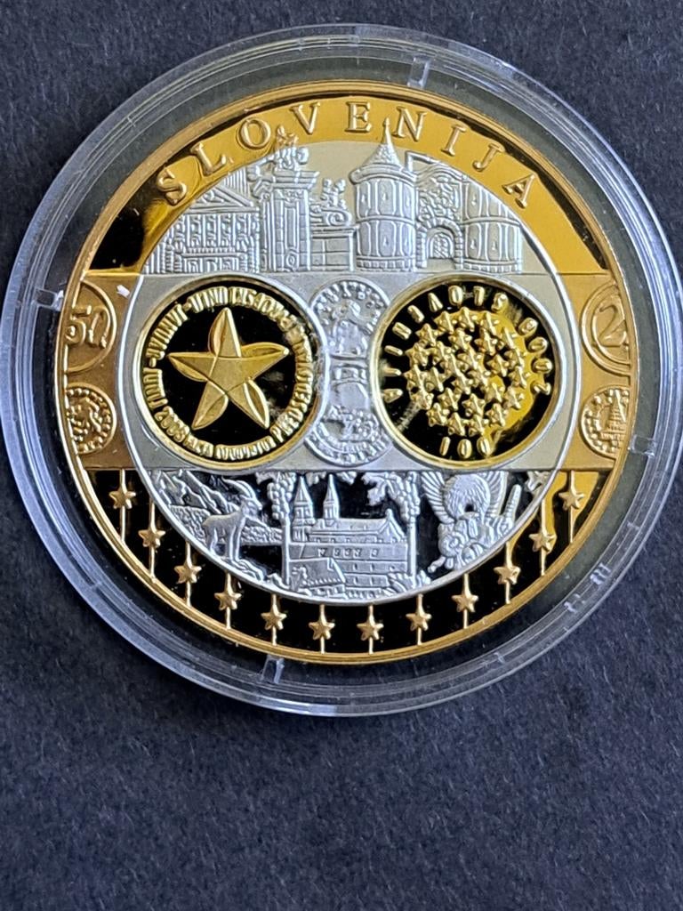 Europa 20 gram 999 Slovenië, Ophalen of Verzenden, Zilver