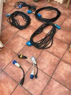 Te koop diverse verlengsnoeren/stekkers, Caravans en Kamperen, Ophalen, Gebruikt