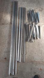 wandrails aluminium en dragers, Ophalen, Zo goed als nieuw