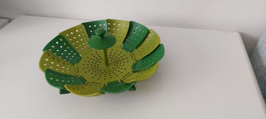 Joseph Joseph Lotus Plus of Bloom opvouwbare stoommand. , Ophalen of Verzenden, Gebruikt, Kunststof, Groen