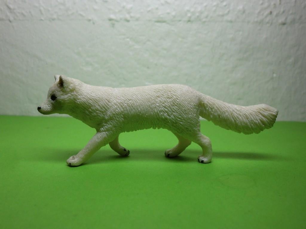 Schleich 14638 poolvos, dierfiguur, Verzamelen, Dierenverzamelingen, Zo goed als nieuw, Beeldje of Figuurtje, Overige soorten