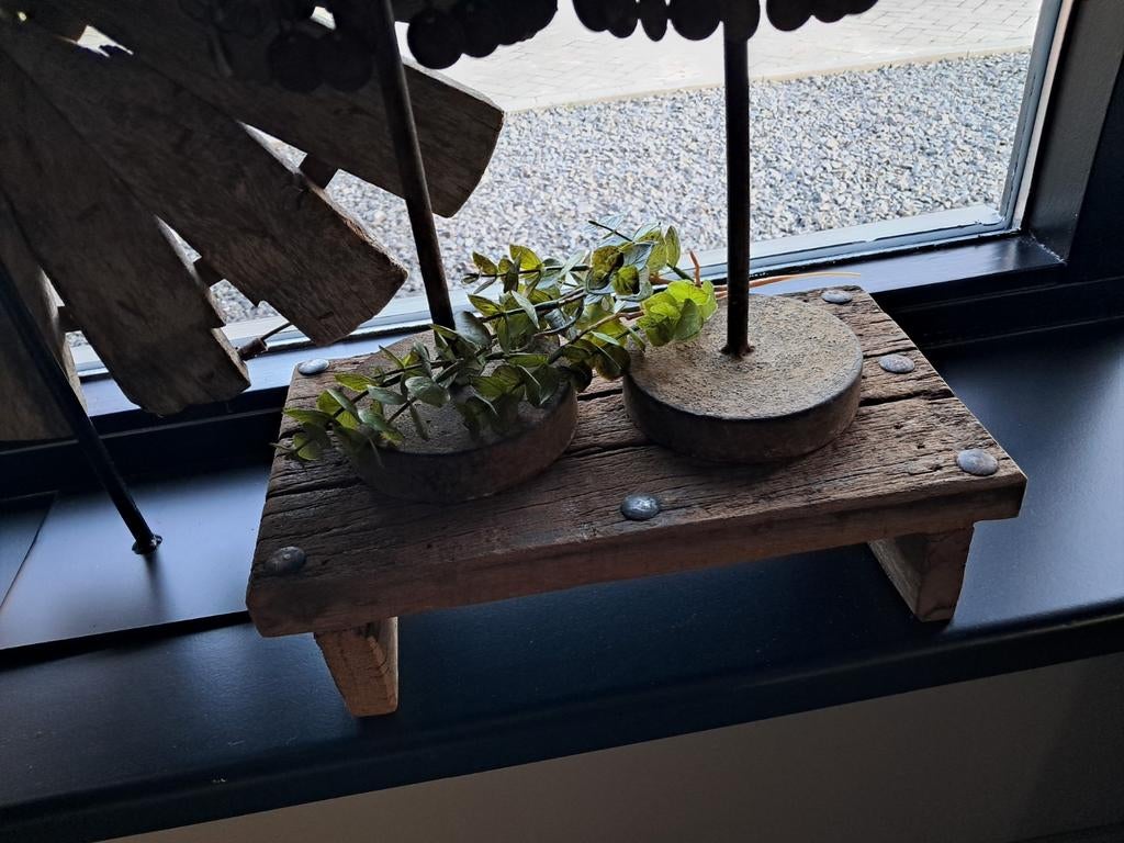 Railway bajot €13,50 p.s. 
Leuke verhoging in vesterbank,, Ophalen of Verzenden, Nieuw, Hout