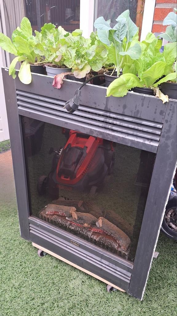 Inbouw sier haard  faber, Ophalen, Gebruikt, Inbouwhaard, Elektrische haard