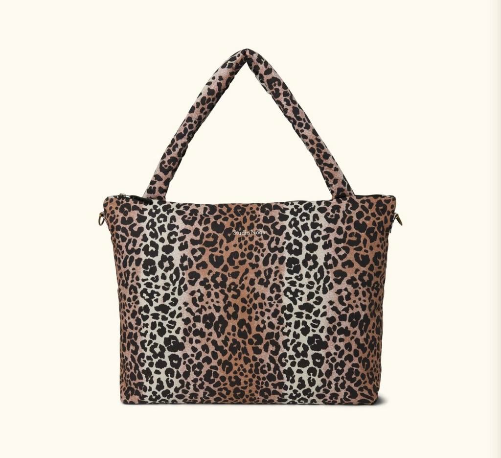 Nieuw Studio Noos Luiertas en toilettas Leopard Soft Cotton, Ophalen of Verzenden, Nieuw, Bruin
