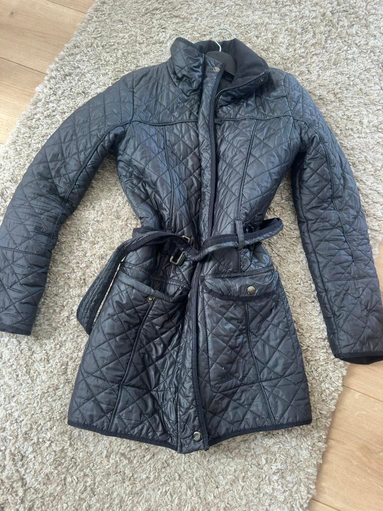 Adidas parka jas zwart, Ophalen of Verzenden, Gedragen, Maat 34 (XS) of kleiner, Zwart