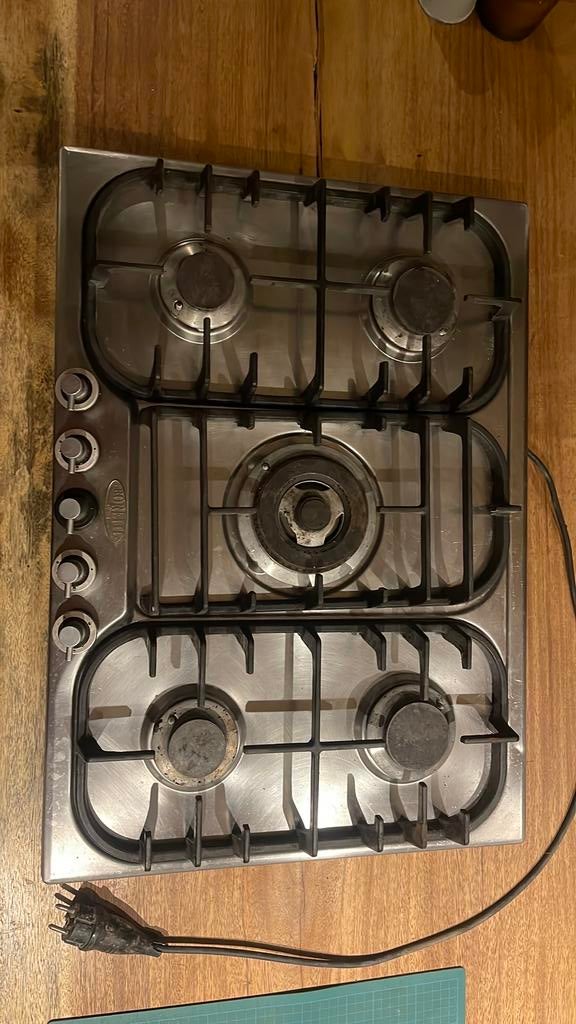 Boretti kookplaat ZGAN, Ophalen, Zo goed als nieuw, Inbouw, Gas