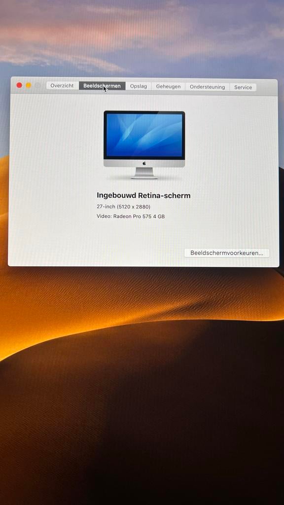 iMac 27-inch Retina 5K (2017), Gebruikt, 32 GB, IMac, Ophalen of Verzenden