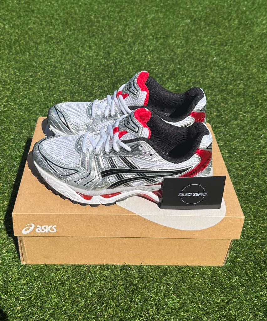 ASICS Gel-Kayano 14 White Classic Red