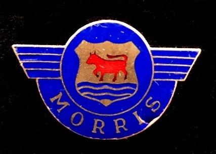 Morris knoop-speld emaille, Verzenden, Nieuw, Transport, Speldje of Pin