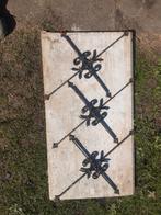 smeedijzeren trapspijlen en sierstukken, Ophalen of Verzenden, Gebruikt