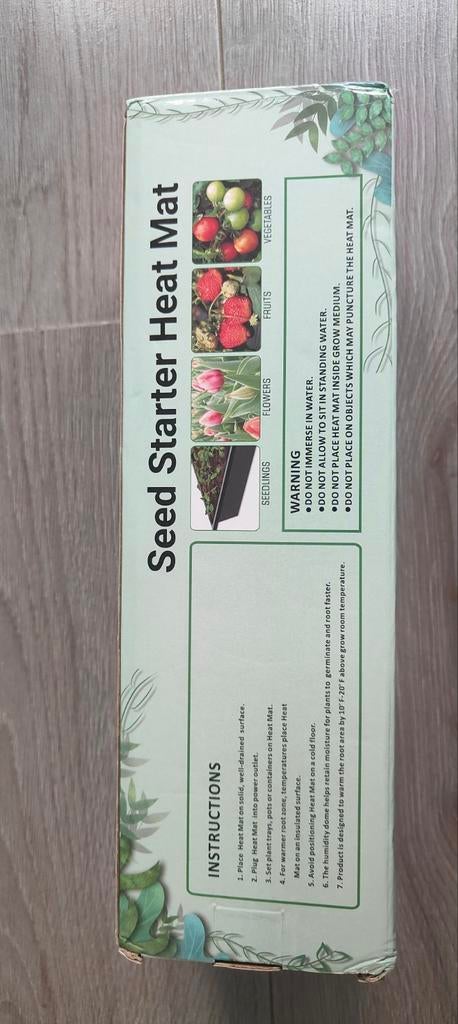 Warmtemat kweekmat nieuw, Ophalen, Nieuw