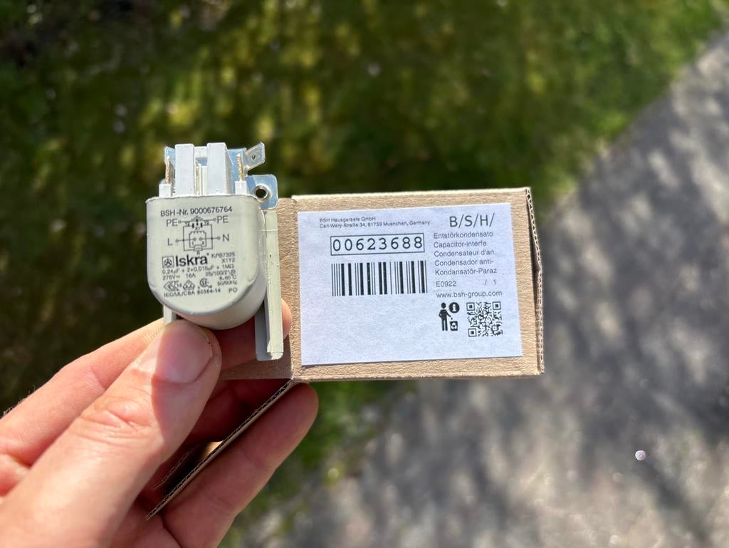 BSH/Iskra Ontstoringscondensator 9000676764, Ophalen of Verzenden, Nieuw