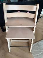 Stokke Tripp Trapp White Wash New model, Kinderen en Baby's, Kinderstoelen, Ophalen, Zo goed als nieuw, Meegroeistoel