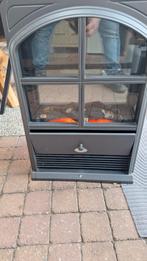 Elektrische sfeerhaard met houtblokken, Huis en Inrichting, Kachels, Gebruikt, Overige soorten, Elektrisch, Ophalen of Verzenden