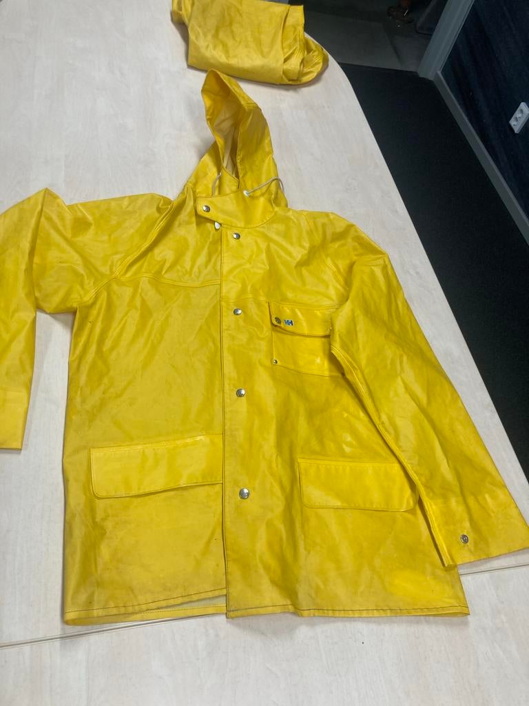 Vintage Helly Hansen PVC Zeilpak regenpak  - Collectors Item, Verzenden, Gebruikt, Dame of Heer, Zeilpak