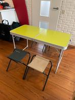 Quechua campingtafel en krukjes, Ophalen of Verzenden, Gebruikt, Campingtafel