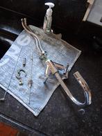 wastafelmengkraan dornbracht met wastafel spinx atlantic, Doe-het-zelf en Verbouw, Sanitair, Ophalen, Gebruikt, Chroom, Wastafel