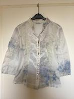 ELLY Italiaans design katoen elastan blouse, Ophalen of Verzenden, Zo goed als nieuw, Maat 36 (S)