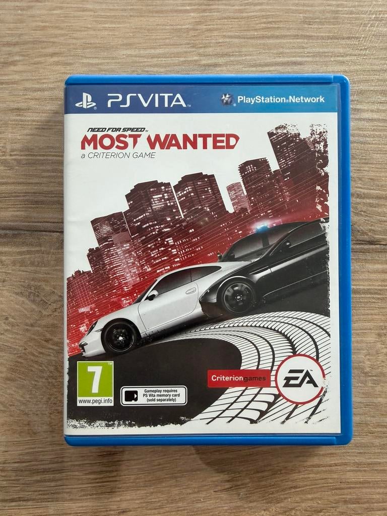Need for Speed Most Wanted Sony PS Vita, 1 speler, Racen en Vliegen, Ophalen of Verzenden, Zo goed als nieuw