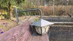 BUITENLAMP  groot formaat, Ophalen, Gebruikt, Staal, Wandlamp