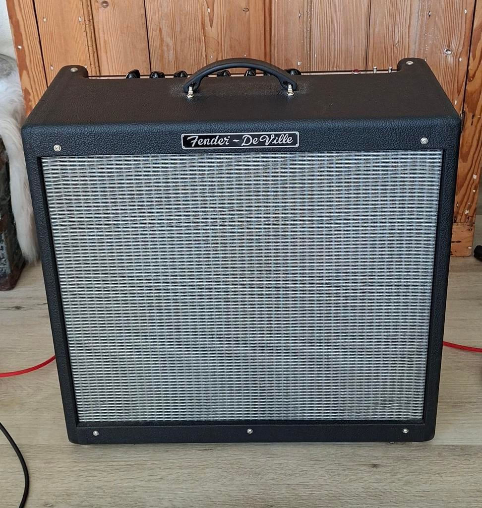 Fender Hotrod Deville 410, Ophalen of Verzenden, Zo goed als nieuw, 100 watt of meer