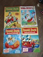 4 Donald duck vakantieboeken, Meerdere stripboeken, Ophalen of Verzenden, Gelezen