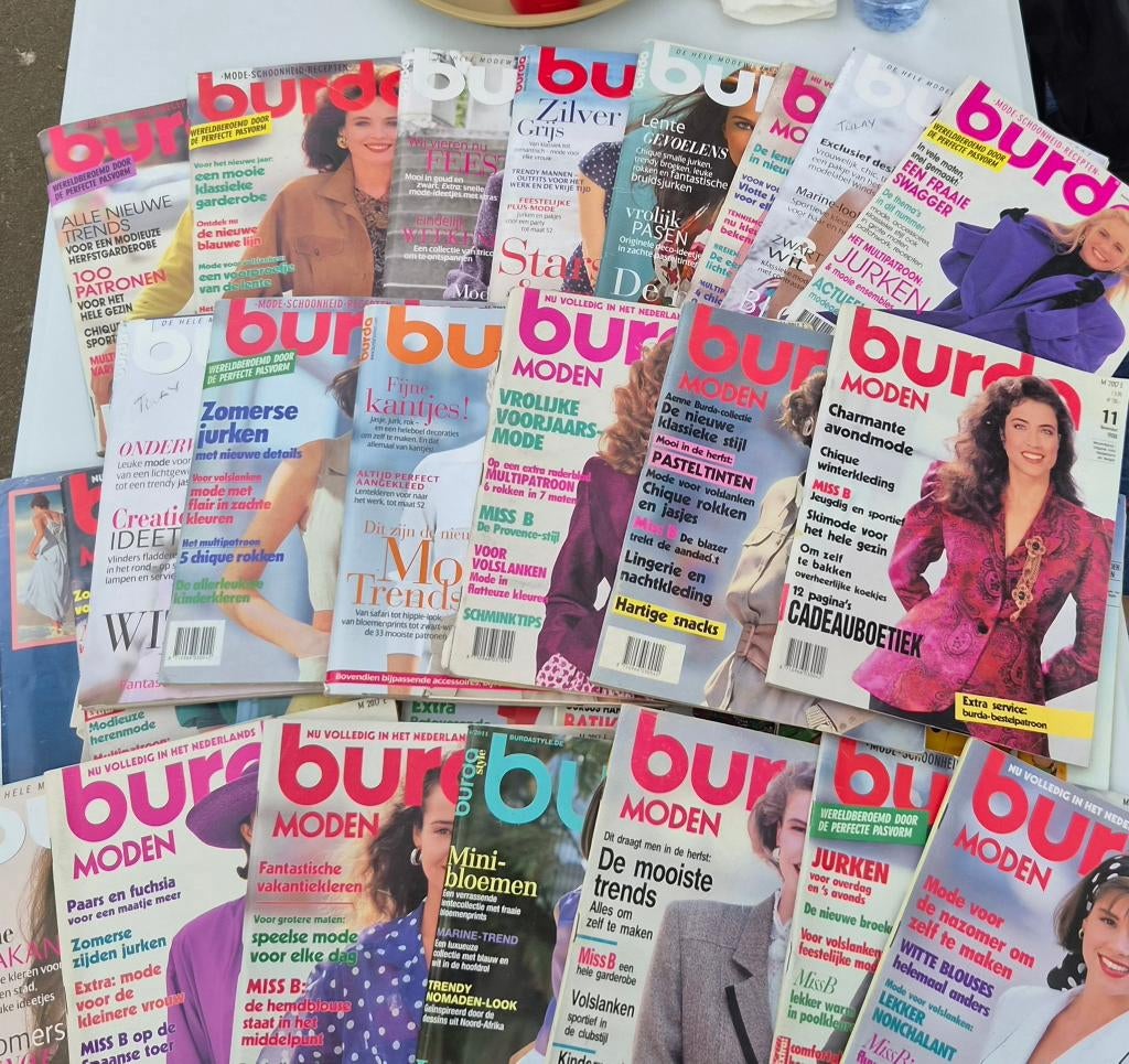 Burda Moden, Hobby en Vrije tijd, Kledingpatronen, Verzenden, Gebruikt, Vrouw, Burda