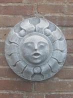 Zon wanddecoratie betonnen beeld tuinbeeld beton, Ophalen of Verzenden