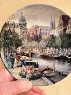 Decoratief bord Amsterdam grachten, Ophalen