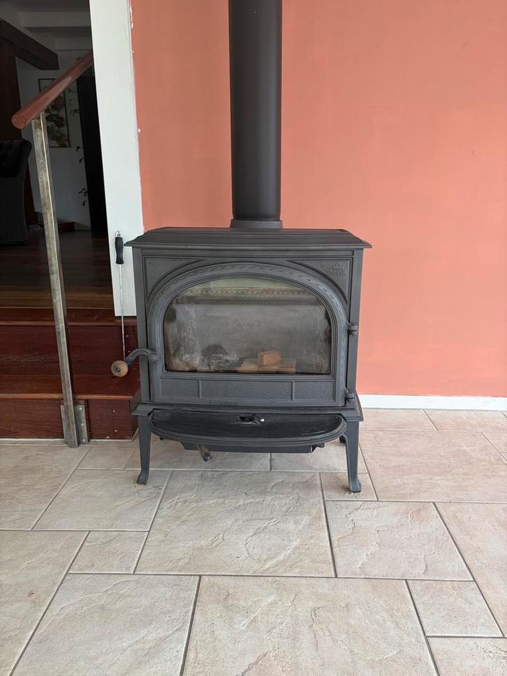 Jotul F400 SE Houtkachel - Hoog Rendement, Huis en Inrichting, Kachels, Gebruikt, Vrijstaand, Houtkachel, Hout, Ophalen