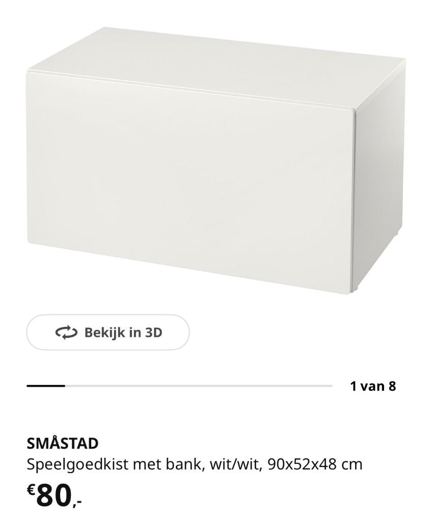 IKEA SMASTAD, Ophalen, 1 of 2 laden, Nieuw, 50 tot 100 cm
