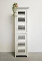 ✔️OPRUIMING Antieke Franse smalle kast vintage linnenkast, Ophalen of Verzenden