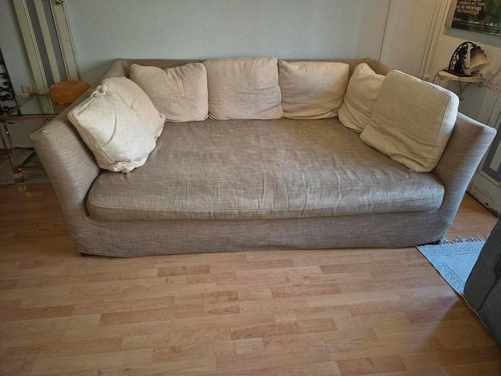 Grote Linteloo Fantasy Island loungebank, Huis en Inrichting, Banken | Bankstellen, Gebruikt, Vierpersoons of meer, Ophalen