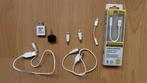 Kabels & adapters set (Lightning / USB / audio), Ophalen, Zo goed als nieuw, Kabel of Snoer