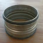 Verloopstuk voor spirobuis Ø 160mm naar Ø 150mm met afdichti, Ophalen of Verzenden, Nieuw, Minder dan 2 meter, 80 mm of meer