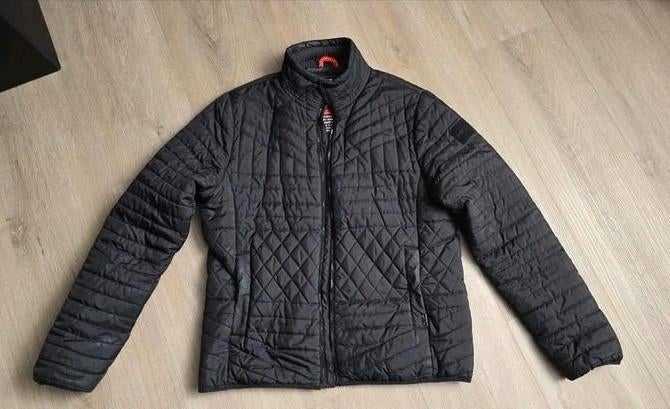 Noize tussenjas zwart XL, dun gewatteerd, Noize, Zwart, Maat 56/58 (XL), Ophalen of Verzenden